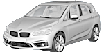 BMW F45 U0761 Fault Code